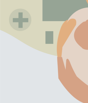 In het ziekenhuis graphic