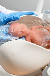 Juliette van Haren en Frank Delbressine ontwikkelen een transfer device waarmee een baby bij een vroeggeboorte kan worden overgeplaatst, zonder dat de longen in contact komen met zuurstof, van de natuurlijke baarmoeder naar een kunstbaarmoeder.